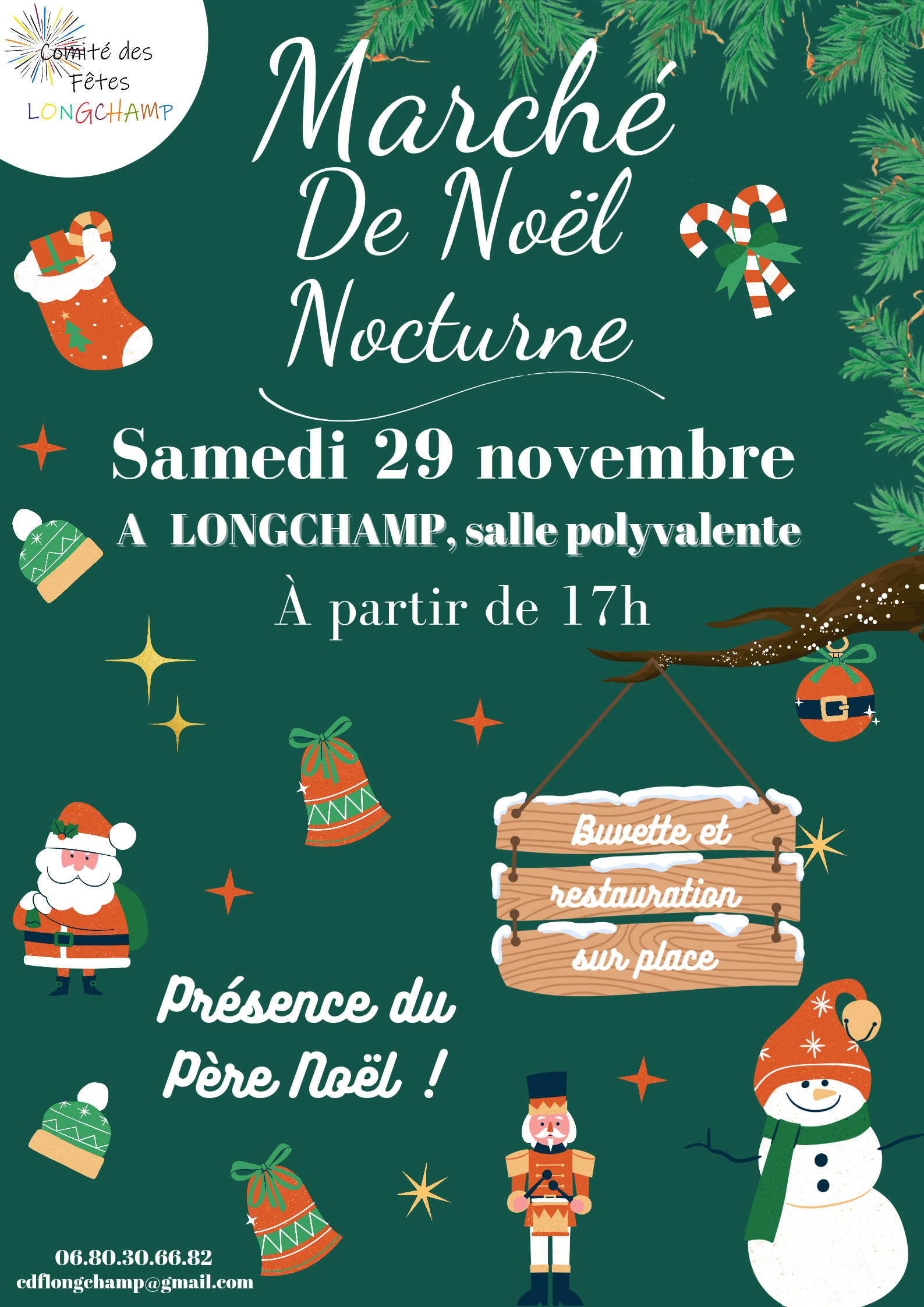 MARCHÉ DE NOËL À LONGCHAMP